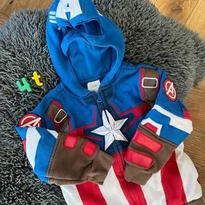 AVENGERS // Captain America Hooded Sweatshirt